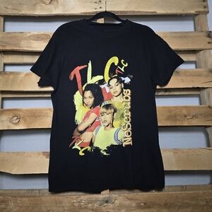 TLC t-shirt Size:L Color:Black